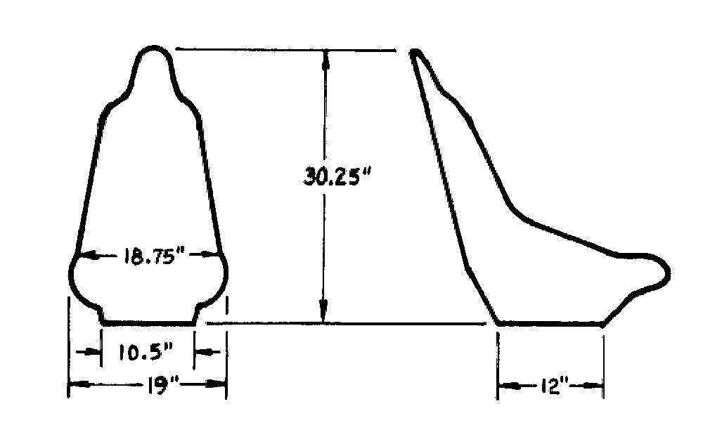 Mini Pro Stock Seat