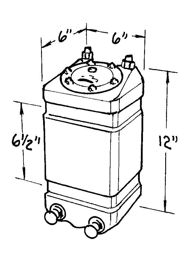 1-Gallon Pro Drag Fuel Cell