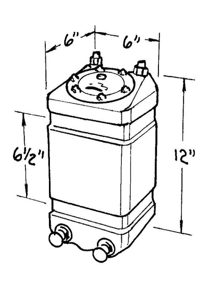 1-Gallon Pro Drag Fuel Cell