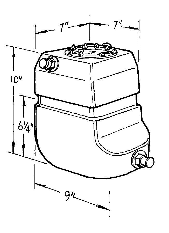 2-Gallon Pro Drag Fuel Cell