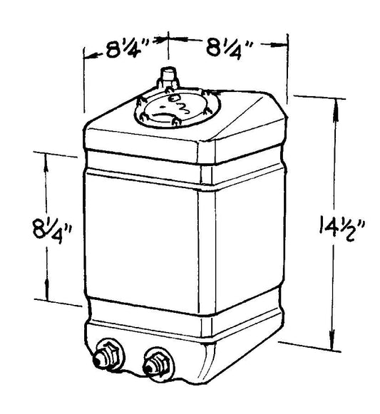 3-Gallon Drag Race Cell