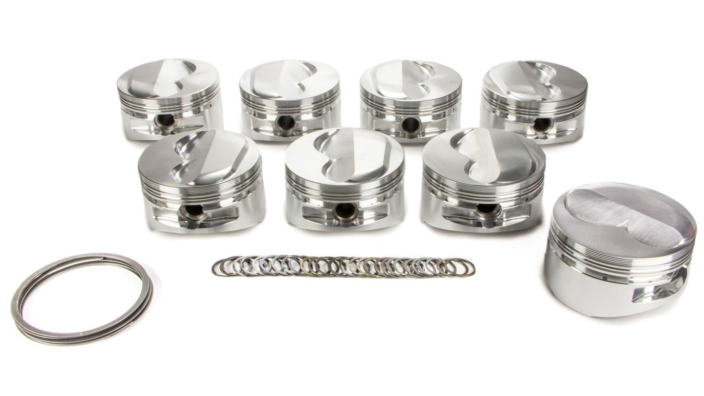 SBC Domed Piston Set 4.155 Bore +3cc