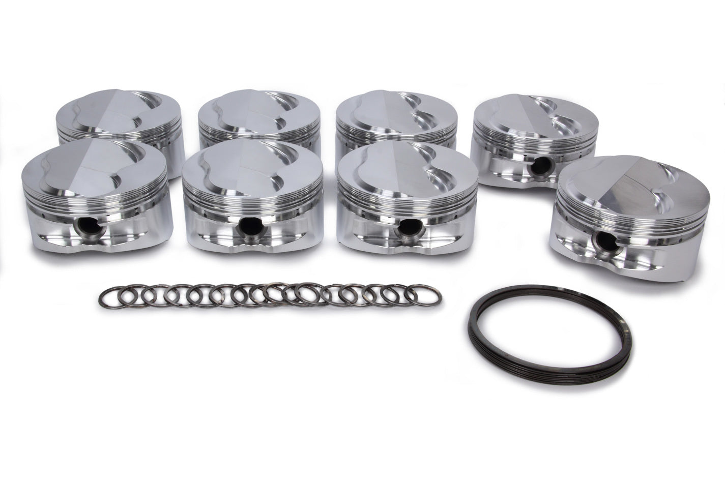 SBC 400 Domed Piston Set 18 Degree