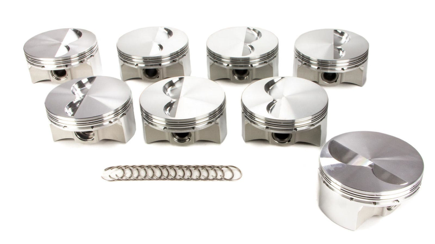 SBC Flat Top Piston Set 4.035 Bore -5cc