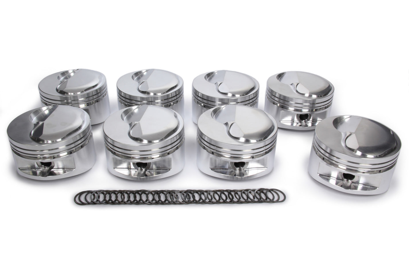 BBC Domed Piston Set 4.500 Bore +25.3cc