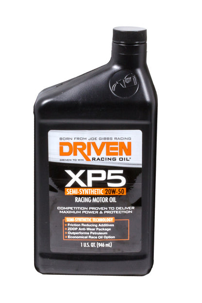 XP5 20w50 Semi-Synthetc Oil 1 Qt Bottle