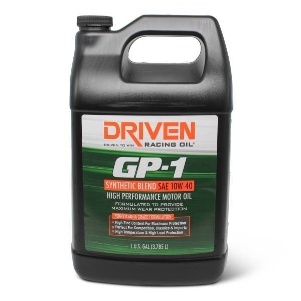 GP-1 10w40 Synthetic Blend Oil 1 Gallon