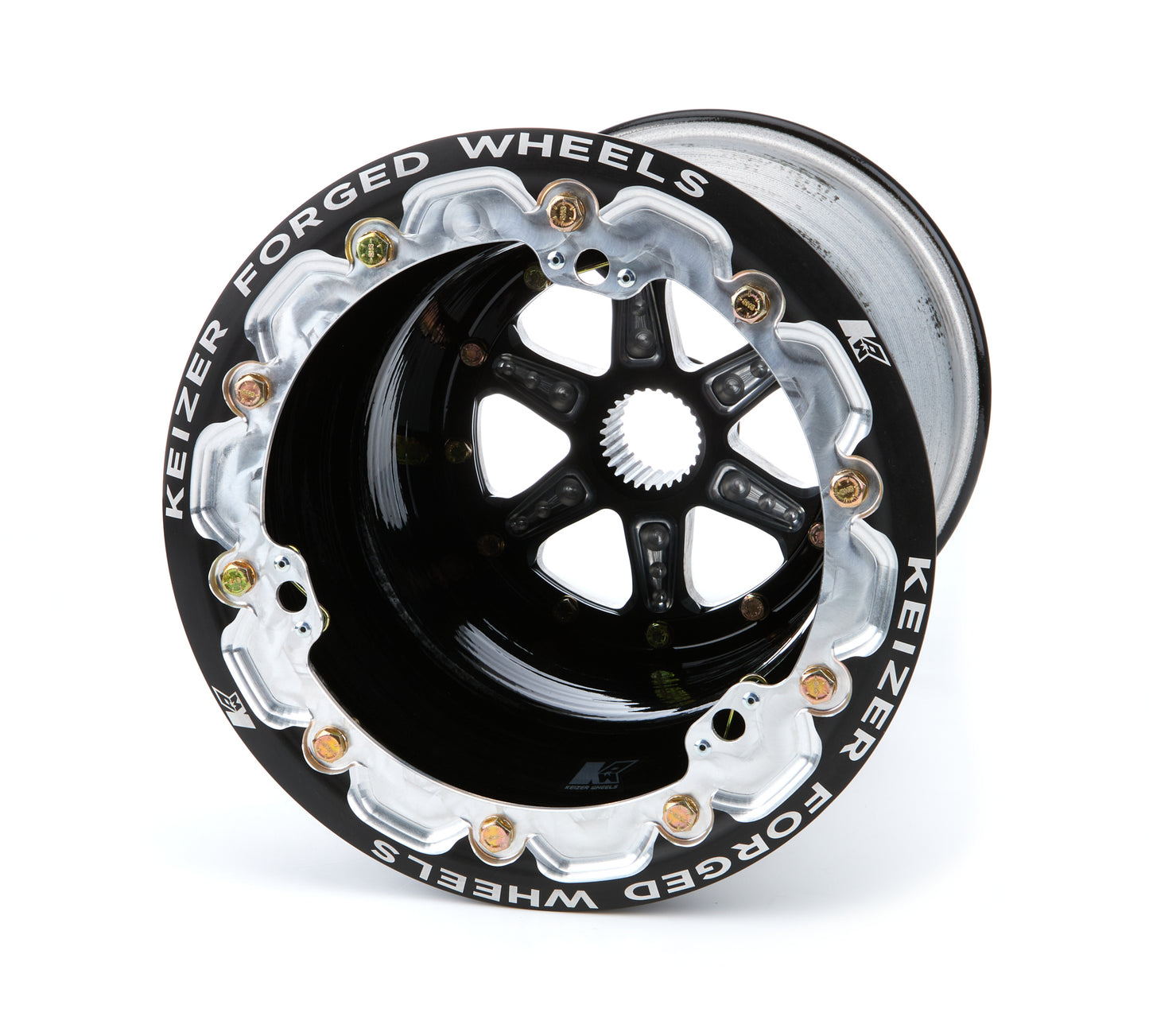 Splined Wheel B/L 10x13 5in BS 27Spl Black