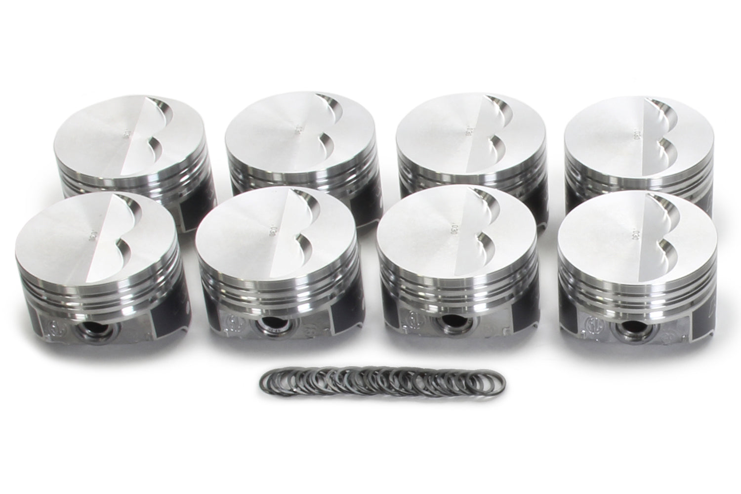 SBC Flat Top Piston Set 4.040 Bore -7cc