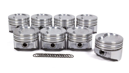 SBF 351W D-Cup 2V Piston Set 4.030 Bore -19.5cc