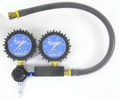 Dual Gauge Leakdown Tester Twin 0-100