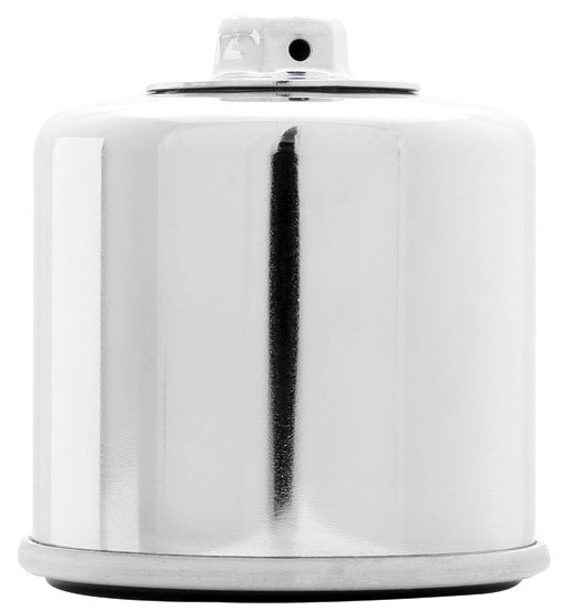 Oil Filter Powersports Canister Chrome - Hidden Performance Racing