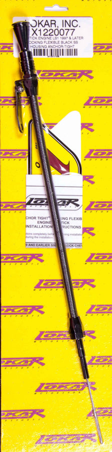 Locking Engine Dipstick Black GM 97- LS1 - Hidden Performance Racing