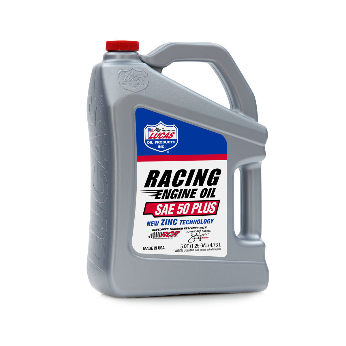 50 Plus Racing Motor Oil 5 Quart Bottle