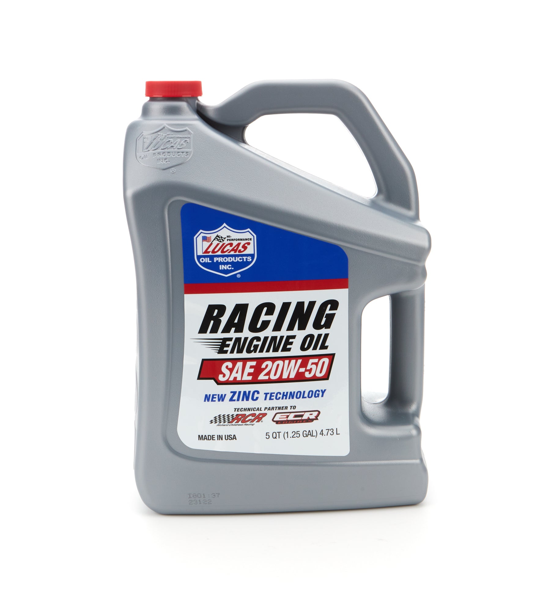 SAE 20w50 Racing Oil 5 Quart Bottle