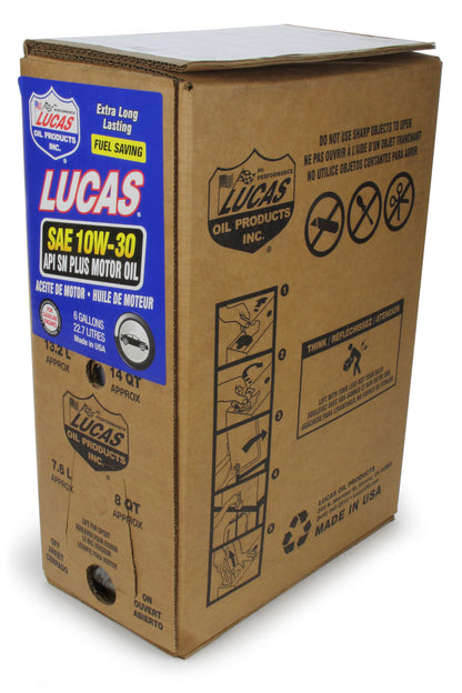 SAE 10W30 Motor Oil 6 Gallon Bag In Box