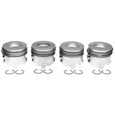 Piston Set w/Rings 4pk GM 6.6L Duramax LH