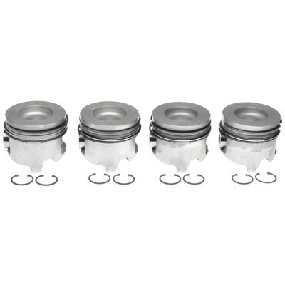 Piston Set w/Rings 4pk GM 6.6L Duramax RH