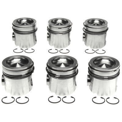 Piston Set w/Rings Dodge 5.9L Cummins 6pk