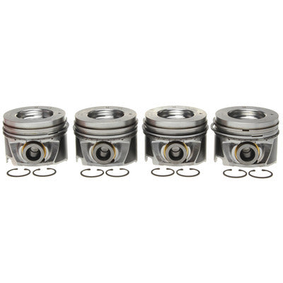 Piston Set w/Rings 4pk GM 6.6L Duramax LH