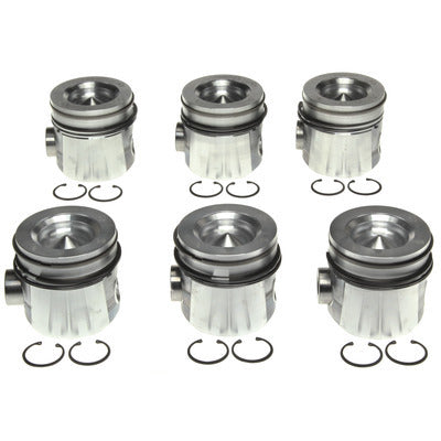 Piston Set w/Rings Dodge Cummins 6pk