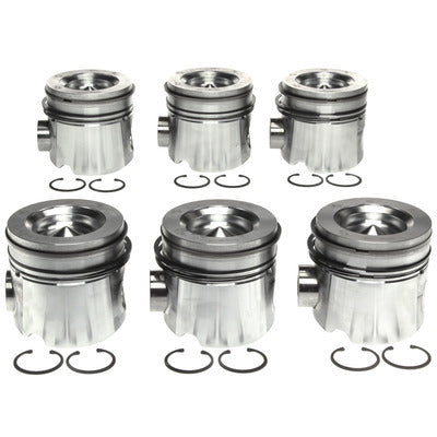 Piston Set w/Rings Dodge Cummins 6pk