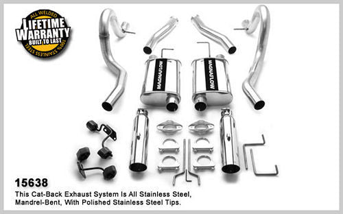 96-98 Mustang GT/Cobra 4.6L Cat Back Kit