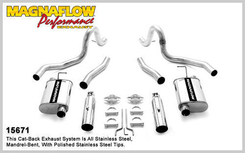 99-04 Mustang GT 4.6L Cat Back Kit