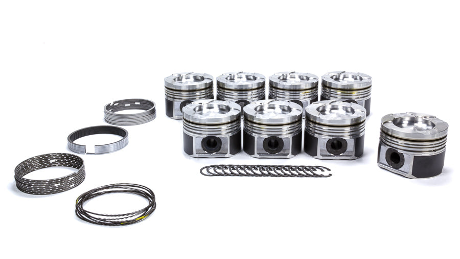 GM 6.6L Duramax PowerPak Piston Set 4.075 Bore