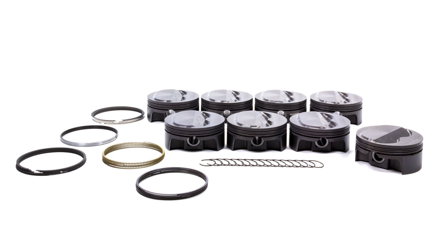 SBC PowerPak Domed Piston Set 4.155 Bore