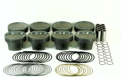 SBC PowerPak Dished Piston Set 4.060