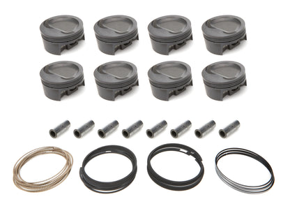 SBM Dished PowerPak Piston Set 4.030 Bore