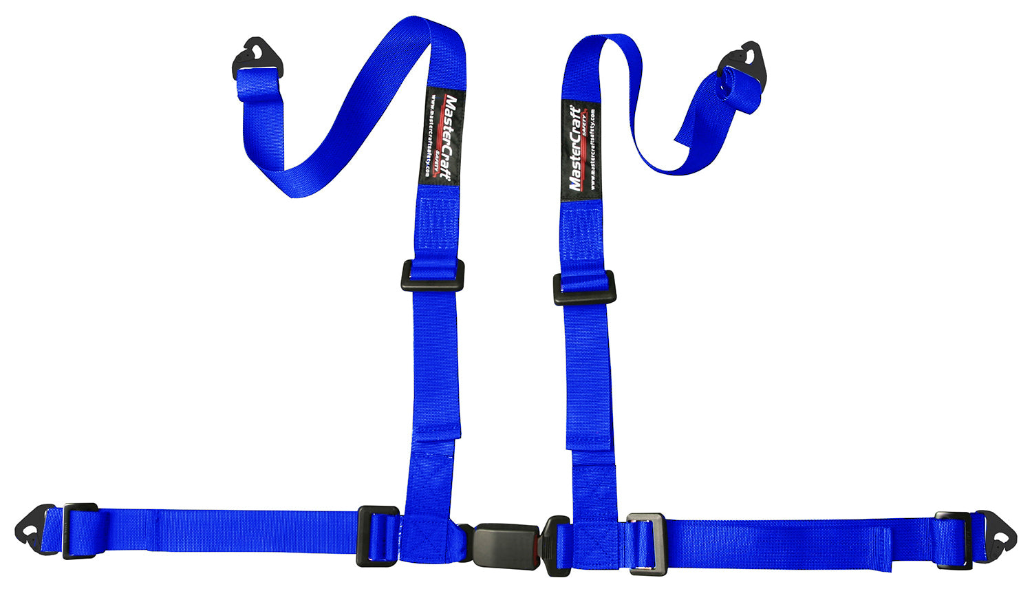 Seat Belt Restraint 2in 4 Point Snap In Blue