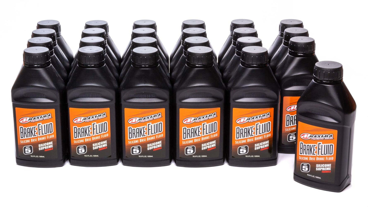 Brake Fluid Dot 5 Case 24 x 16.9oz. Bottle