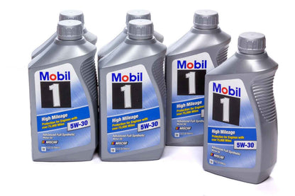 5w30 High Mileage Oil Case 6x1Qt Bottles