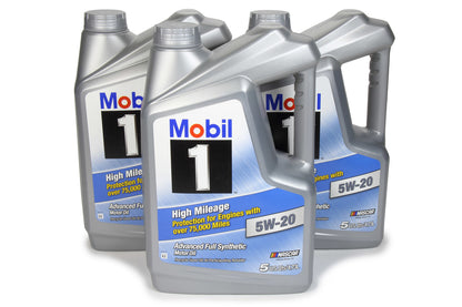 5w20 High Mileage Oil Case 3x5 Qt Bottles