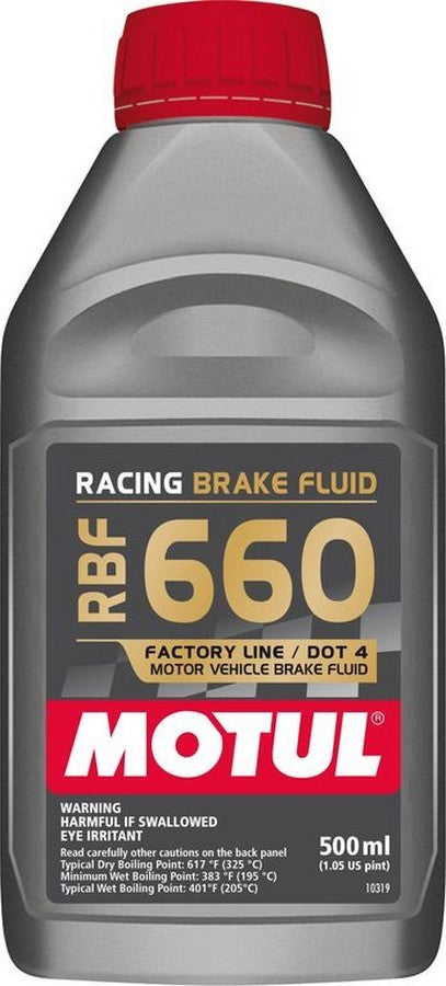 Brake Fluid 660 Degree 1/2 Liter