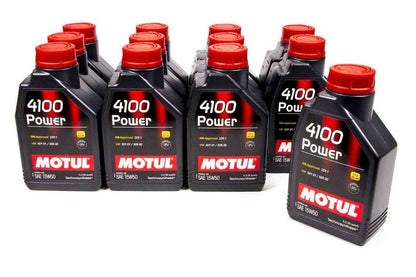 4100 Power 15W50 Oil Case 12x1 Liter