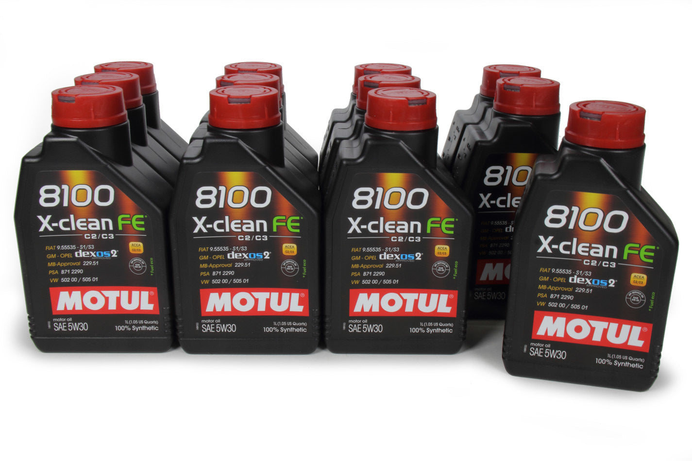 8100 X-Clean FE 5w30 Oil Case 12 x 1 Liter