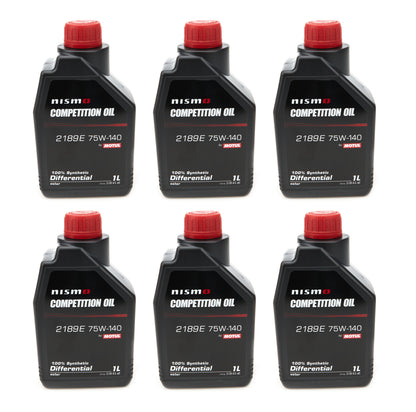 Nismo Competition Oil 75w140 Case 6 x 1 Liter