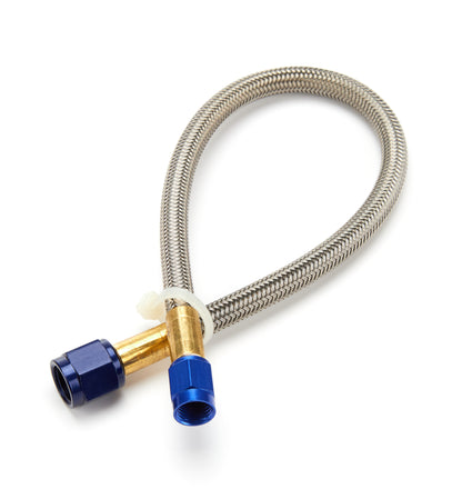 12in. Nitrous Hose -4an/-3an- Blue Ends