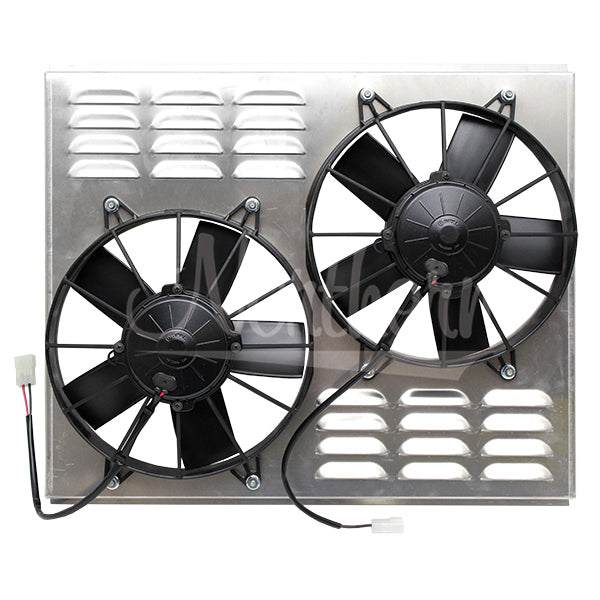 Dual 10in Fans & Shroud