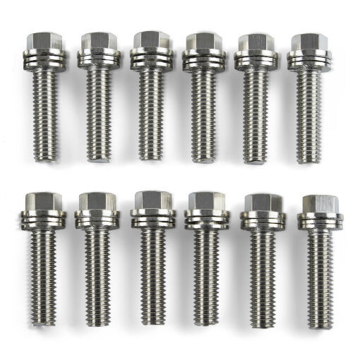 Wedge Locking Header Bolts 3/8 x 1in L 12