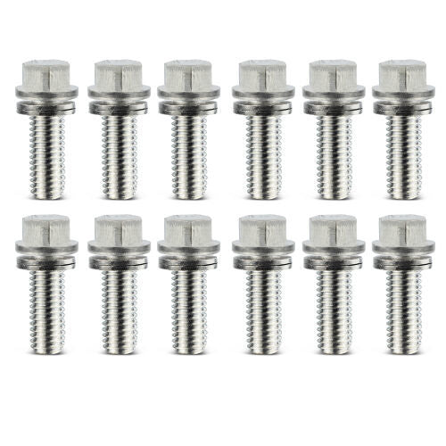 Wedge Locking Header Bolts 3/8 x 3/4L 12