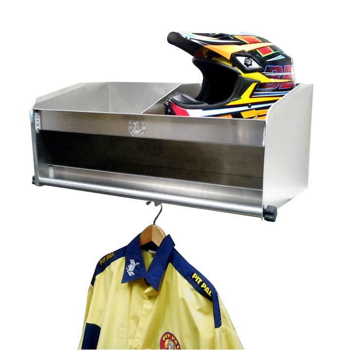 2 Bay Helmet Shelf Delux