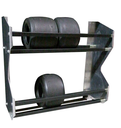 2-Tier Karting Tire Rack