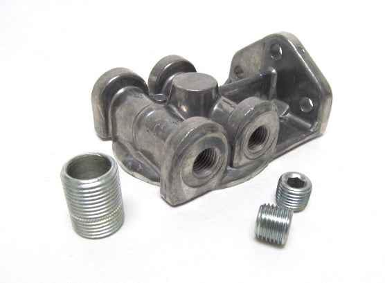 Oil Filter Mount 3/4in- 16 Ports: 1/4in NPT