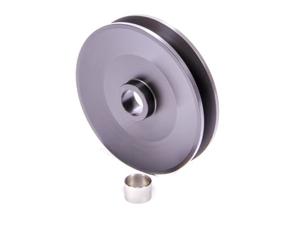 4in Dia Deep V-Belt Alt Pulley Billet Aluminum