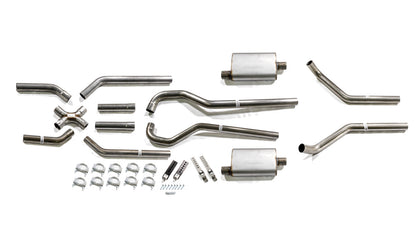 67-87 GM 2WD Truck 2.5in Crossmember Back Exhaust