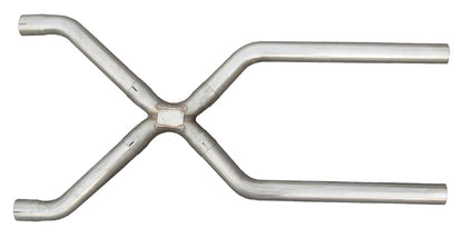 Universal 3.5in X-Pipe Stainless